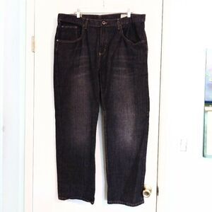 Merona Men's Black Wash Straight Leg Jeans